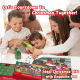 Christmas Puzzle Advent Calendar 2024, Christmas Jigsaw Puzzles for Kids and Adults- Dog's Christmas Advent Calendar Puzzle 24 Boxes 1008 Pieces Puzzles Countdown to Christmas Decorations Gifts