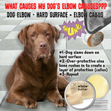 The Blissful Dog Elbow Butter, Moisturizer For Dry, Cracked Elbow Calluses, Versatile Dog Balm, Lick-Safe Elbow Balm for Dogs, 2.25 oz.