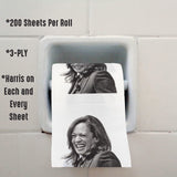 Pesky Patriot Kamala Harris Toilet Roll | Vice President Harris Funny Political Satire Gag Gift For Democrats and Republicans | 2-Pack of TP