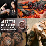 Hustle Butter Deluxe- Tattoo Aftercare 148ml Tattoo Balm, For New & Older Tattoos - Safe While Healing - Vegan Tattoo Cream No-Petroleum