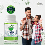 Herb Therapy Sea Moss Capsules 100 Pack - Irish Sea Moss with Bladderwrack Powder & Burdock Root Powder - Keto & Alkaline Diet Support - No Fillers Seamoss Raw Supplement