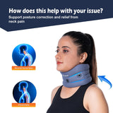 Wonder Care Soft Cervical Collar Adjustable Collar Neck Support Brace Neck Support Soft Neck Collar Neck Brace for Neck Pain and Support for Women & Men