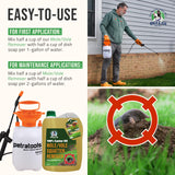 100% Castor Oil for Mole for Lawns Getting Rid of Ground Moles - Most Effective Way to Remove Gopher, Mole, Vole Castor Oil - Pet Safe, Food Grade (1 Gallon)