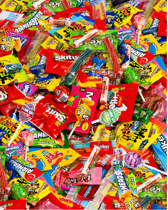 Candy Variety Pack 2 lb - Individually Wrapped Fruity Chewy Candy Bag