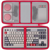 co2CREA Hard Travel Case Compatible with 8BitDo Retro Mechanical Keyboard Dual Super Programmable Buttons [windows]