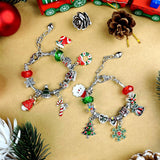 Advent Calendar 2024 Girls, DIY Jewelry Charm Bracelet Making Kit Beads, 24 Days Christmas Countdown Calendar, Stocking Stuffer Christmas Gifts for Girls Kids Teens Women