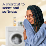 Downy Comfy Cozy In-Wash Laundry Scent Booster Beads, Toasted Vanilla Scent, 32.2 oz, Softness and Freshness