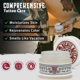 Hustle Butter Deluxe Tub"The Ones" Organic Tattoo Care 30ml (1oz) By Richie Bulldog You Can’t Knock The Hustle