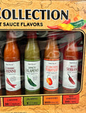 Dat'l Do It Pepper Collection-7 Bottles Assorted Hot Sauces Gift Set