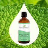 Plant Therapy Peppermint Essential Oil 100 mL (3.3 oz) 100% Pure, Undiluted, Natural Aromatherapy for Diffuser & Topical Use, Digestion, Respiratory, & Massage, Peppermint Oil for Skin & Hair