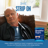 Breathe Right Original Nose Strips to Reduce Snoring and Relieve Nose Congestion, Tan, 30 Count (Packaging May Vary)