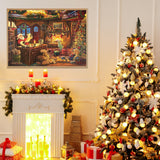 Puzzle Advent Calendar 2024, Santa's Workshop 1008 Pieces Jigsaw Puzzles, 24 Days Countdown Calendars for Kids, Home Decoration Christmas Advent Calendars Game Puzzles for adults