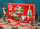 Kids Advent Calendar 2023 - Christmas Building Blocks Holiday Gifts for kids Teen 24 Days Surprise Gift Box Christmas Countdown Calendar for Girl Boys 6 in 1 Xmas Building Toys Gift Basket for Age 6+