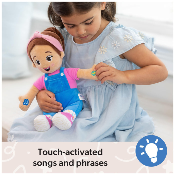 Ms. Rachel Speak & Sing Doll, 16” Tall Interactive Toy with 4 Songs & 16+ Phrases, Toddler Toys for Girls & Boys Ages 6 Months to 3+ Years