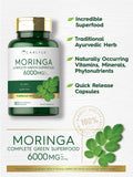 CARLYLE Moringa Oleifera Complete Green Superfood 6000mg 180 Capsules