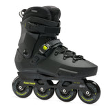 Rollerblade Twister XT Men's Adult Fitness Inline Skate, Black/Lime, Urban Performance Inline Skates