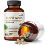 Futurebiotics Maca Root Extra Strength 4000 MG Supports Energy, Stamina & Reproductive Health, Non-GMO, 120 Vegetarian Capsules