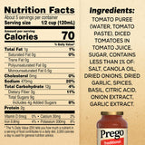 Prego Traditional Pasta Sauce, 24 Oz Jar (Case of 12)