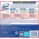 Lysol Disinfecting Wipes, Mango & Hibiscus, Pack of 6, 80ct