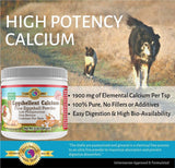 Pet's Friend Eggshellent Calcium 6 oz - Fine Eggshell Powder Calcium Supplement for Dogs and Cats, Low Phosphorous Non-Bovine Ingredients, Nourish Muscles, Joints, and Bones, Tasty Food Additive