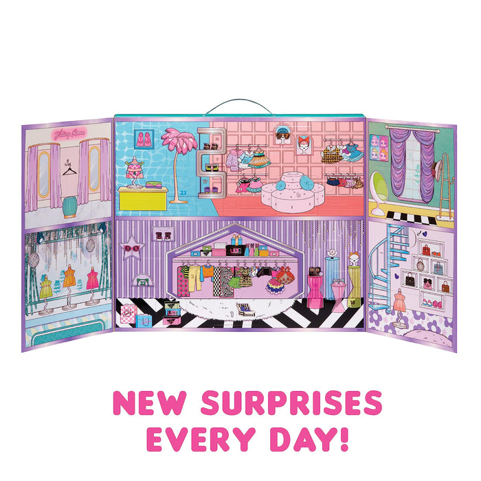 L.O.L. Surprise! Advent Calendar w/ 25+ Surprises, Accessories, Interactive Packaging, Holiday Advent Calendar, Mix&Match Outfits, Shoes, Accessories, Limited Edition Doll, Collectible, Girls Gift 4+