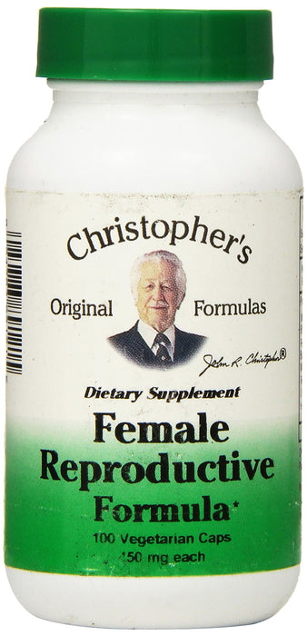 Dr Christopher's Formula Female Reproductive Formula, 100 Count