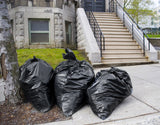 Veska 33 Gallon Trash Bags, (Huge 100 Bags w/Ties) Large Black Garbage Bags 30 Gallon, 32 Gallon, 35 Gallon Trash Can Liners