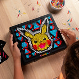 Lite Brite Super Bright HD, Pokemon Edition - Creative Retro Light-Up Screen – Educational Play for Children, Enhances Creativity, Gift for Boys and Girls Ages 6+