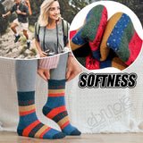 EBMORE Womens Super Thick Christmas Wool Crew Winter Socks 5-Pack Mixed Colors 24cm-28cm(CN);38-46(EU);6.5-10.5(US);5.5-9.5(UK)