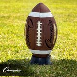 CHAMPION SPORTS Football Kicking Tee Set for Kickoff Practice - Ball Holder Tees for Footballs - Kicking Block and Accessories for Adults, Kids, Coaches