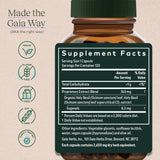 Gaia Herbs Holy Basil Leaf - Helps Sustain a Positive Mindset and Balance in Times of Stress - an Adaptogenic Ayurvedic Herb - 120 Vegan Liquid Phyto-Capsules (60-Day Supply)