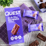 Quest Bake Shop, Chocolate Brownies, 10g Protein, 2g Net Carbs, 1g Sugar, 10 Count