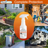 Rodent Repellent Spray by Premo Guard - 32 oz - Natural Child & Pet Safe - Uses Peppermint Oil to Repel Mice, Rats, Skunks, Raccoons, Deer & Other Unwanted Animals - Ready to Use for Indoor & Outdoor