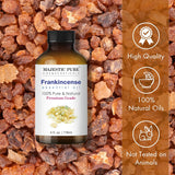 MAJESTIC PURE Frankincense Essential Oil, PReGrade, Pure and Natural Premium Quality Oil, 4 fl oz