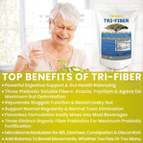 Kidney Restore Tri-Fiber Soluble Fiber Powder, Unflavored High Fiber 3-in-1 Soluble Fiber Supplement for Digestive Support. Dietary Fiber 2.5 lbs (40oz)