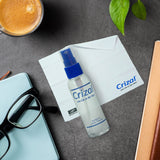 Crizal Eyeglass Lens Cleaner Kit, 1 Doctor Recommended for Anti Reflective Lenses and Coating, 2oz Crizal Spray w/Crizal Microfiber Cloth, 3pk