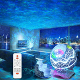 Rossetta Galaxy Projector, Star Projector for Bedroom, Night Lights for Kids Room with White Noise, Bluetooth Speaker, Timer and Remote, Room Decor, Gifts for Girls, Boys, Adults, Christmas, Birthday