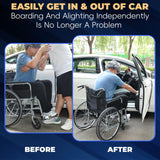 4 in 1 Car Handle Assist for Elderly Car Door Handle - Multifunction Car Transfer Aid - Help Elderly Get Out of Car, Auto Cane Portable Vehicle Support Handle for Seniors, Handicapped, Max 450 Pounds