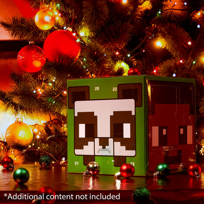 Minecraft Advent Calendar 2024 for Kids and Teenagers – Unique Boys Advent Calendar (Green Cube)