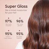 Glaze Super Color Conditioning Gloss, Auburn Spice 6.4 fl oz (2-3 Hair Treatments) Award Winning Hair Gloss Treatment & Semi Permanent Hair Dye. No Mix Hair Mask Colorant with Results in 10 Minutes