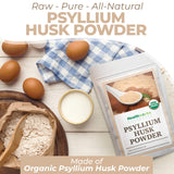 Healthworks Psyllium Husk Powder (80 Ounces / 5 Pounds) | Raw | Certified Organic | Finely Ground Powder from India | Keto, Vegan & Non-GMO | Fiber Support