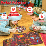 Advent Calendar 2024 Christmas Jigsaw Puzzle-Dxles 1008 Pieces Puzzles, 24 Boxes Puzzles for Adults and Kids, Home Decoration, Christmas Puzzles Gift