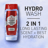 Old Spice Hydro Body Wash for Men, Smoother Swagger Scent, Hardest Working Collection, 16 Ounce (Pack of 4)