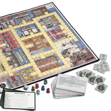 GIBSONS 221b Baker Street Detective Board Game | Sherlock Holmes Game for Adults & Kids | Crime Murder Mystery | Ages 10+, 2-6 Players