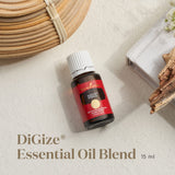 Young Living DiGize Essential Oil Blend | 15ml | 100% Pure & Natural Blend of Essential Oils for Digestion Support and Gut Health, Soothing Aromatic and Topical Blend for Wellness