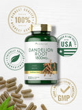 Carlyle Dandelion Root | 1800mg | 300 Capsules | Non-GMO, Gluten Free Supplement