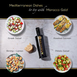 MOROCCO GOLD Single Estate Extra Virgin Olive Oil, Unfiltered, Unblended, High in Polyphenols, Pure & Natural, 500ml