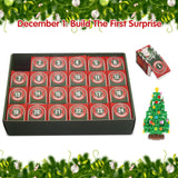 Christmas Advent Calendar 2023 Toy Building Set - Christmas Countdown Playset 24 Christmas Scene Collectible Surprises, Advent Calendars Christmas Gift Building Sets for Adults Kids Ages 8+