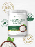 Carlyle Glucomannan Powder 12 oz | Konjac Powder Supplement | Vegan & Vegetarian | Non-GMO, Gluten Free