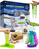 Japace Science Advent Calendar 2024 for Girls Boys, Christmas Gifts for Kids Age 4-6-8-12, Science Kits with 24 Cool Experiments, Christmas Countdown Calendar, STEM Projects for Kids Age 8-12